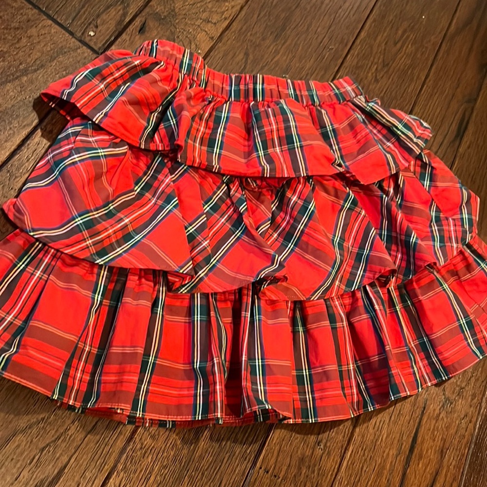 CREWCUTS Holiday Ruffle Skirt 🎄